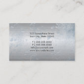 Visite Ice Age Bold Texte Personal Trainer Carte de visit (Dos)