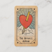 Visite Illustration de carte de tarot d'auteur de romance (Devant)