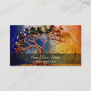 Visite *~* Imaginaire QR AP82 Ethereal TREE Carte de visi