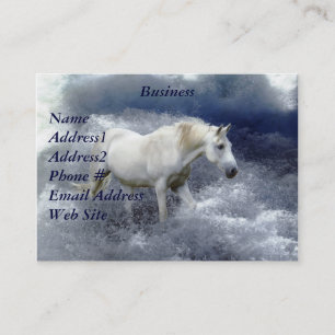 Visite Imaginaire White Horse & Ocean Surf Carte de visit