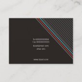 Visite Impressionnant Carte de visite-Chabby (Dos)