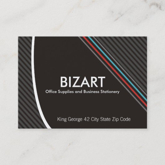 Visite Impressionnant Carte de visite-Chabby (Devant)