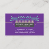 Visite ingénieur violet Code de Carte de Circuit de Scien (Dos)