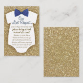 Visite Insertion de carte de demande de livre de baby (Devant / Derrière)