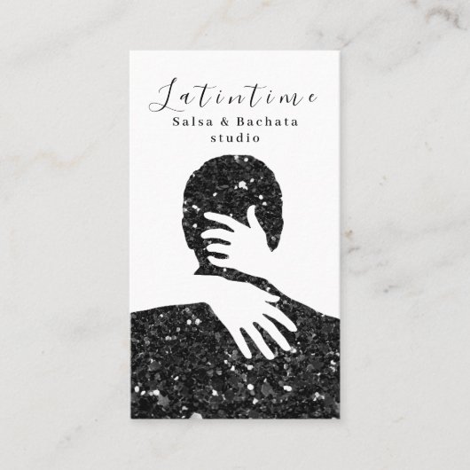 Visite Instructeur Danse Salle de bal Salsa Carte de visi (Devant)