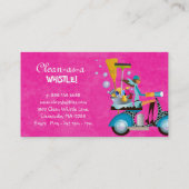 Visite Jardin de rose de fille de scooter de carte de (Dos)