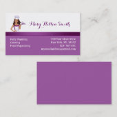 Visite La boulangerie approvisionnent modèle de carte de (Devant / Derrière)