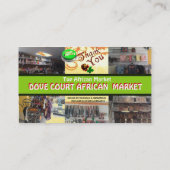 VISITE LA CARTE AFRICAINE DU MARCHÉ DE COUR DE COLOMBE A (Dos)