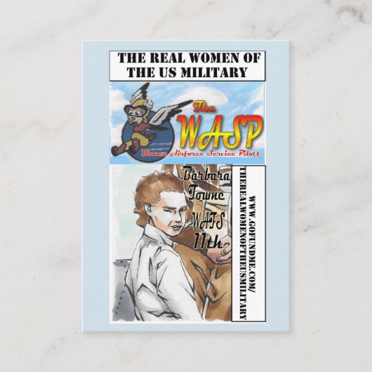 Visite La carte de collection de Barbara Towne de GUÊPE (Devant)