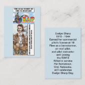 Visite La carte de collection de dièse d'Evelyn de GUÊPE (Devant / Derrière)