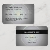 Visite La carte de crédit ressemble à un service photo in (Devant / Derrière)