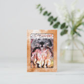 Visite La carte de tarot de diable (Debout devant)