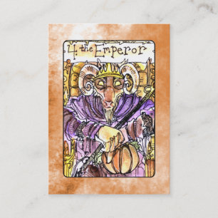 Visite La carte de tarot d'empereur