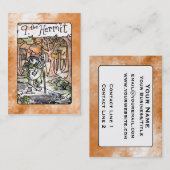 Visite La carte de tarot d'ermite (Devant / Derrière)