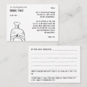 Visite La carte dinante de Dodger de gluten (Devant / Derrière)