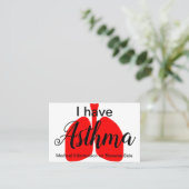 Visite La carte Médicale de portefeuille d'identification (Debout devant)