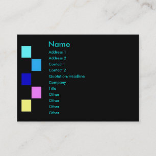 Visite La couleur ajuste la carte de profil