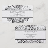 Visite La damassé grunge d'OR composent le carte de (Devant / Derrière)