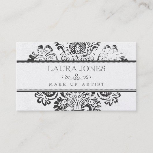 Visite La damassé grunge d'OR composent le carte de (Devant)