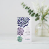 Visite La fleur de dahlia de perle a éclaté le carte de (Debout devant)