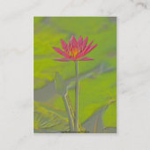 Visite La nature/Faux intact de Lotus gravent le carte de (Dos)