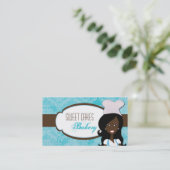 Visite La tasse de Baker d'Afro-américain durcit le carte (Debout devant)