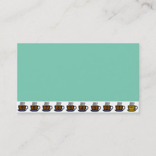 Visite L'achat 9 de café obtiennent le 10ème carte de