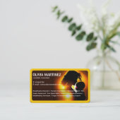 Visite Lactation Bilingue Anglais Espagnol Carte de visit (Debout devant)