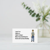 Visite L'adolescent masculin travaillera le carte de (Debout devant)