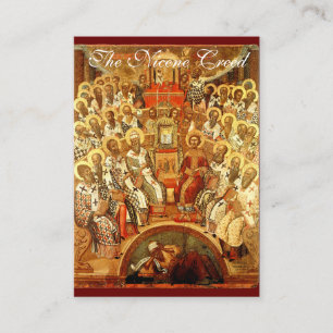Visite Le Credo Nicene - Carte de prière (Appartement)