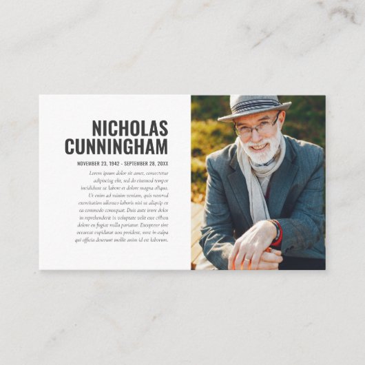 Visite Le mémorial funéraire en Carte photo de mémoire d' (Devant)