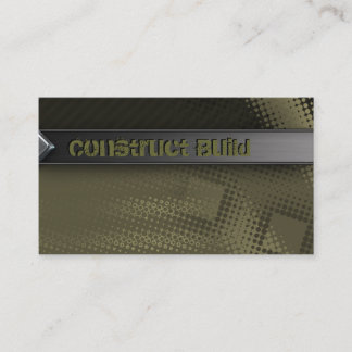 Visite Le métal grunge de carte d'entreprise de