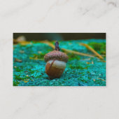 VISITE LE MODÈLE DE CARTE D'AFFAIRES ACORN (Dos)