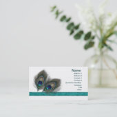 Visite Le paon vert-bleu fait varier le pas du carte de (Debout devant)