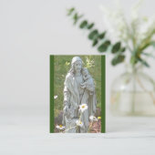 Visite Le Seigneur est mon berger - Carte de prière (Debout devant)