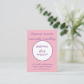 Visite Le service de garde pourrait 3,5" x 2,5" carte de (Debout devant)