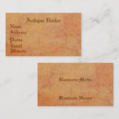 Visite Le Toscan ruine la carte de profil (Devant / Derrière)