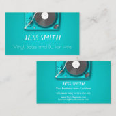 Visite Lecteur de disques verts / Tourne-disque, Carte de (Devant / Derrière)