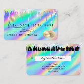 Visite Lecteurs Holographe Style moderne de carte de créd (Devant / Derrière)