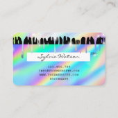 Visite Lecteurs Holographe Style moderne de carte de créd (Dos)