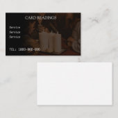 VISITE LECTURE DE TAROT CARTE MODIFIABLE (Devant / Derrière)
