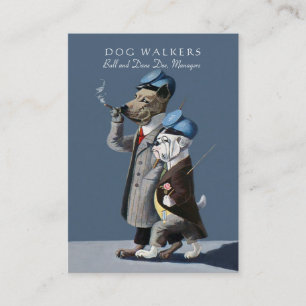 Visite Les marcheurs de chien/la carte garde d'enfants