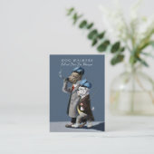 Visite Les marcheurs de chien/la carte garde d'enfants (Debout devant)