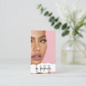 Visite Lèvres PMU Microblading Henna Salon Carte de visit (Debout devant)