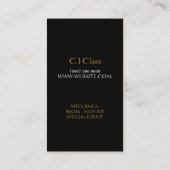 Visite Limousines Limo Services de voiture Carte de visit (Dos)