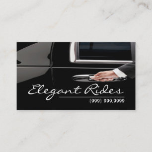 Visite Limousines Limo Services de voiture Carte de visit