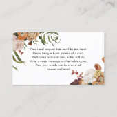 Visite Livres rustiques pour carte de boîtier Baby shower (Dos)