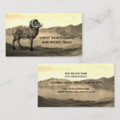 Visite Location cabine ou Bed and Breakfast Carte de visi (Devant / Derrière)