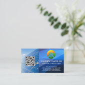 Visite Logo Sun Home | Panneaux solaires | Carte de visit (Debout devant)