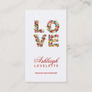 Visite LOVE Romantic Blooms Spring Fleurs Carte de profil